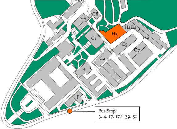 Mappa Università Trieste
